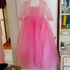 SOLD Pink Tulle Dress